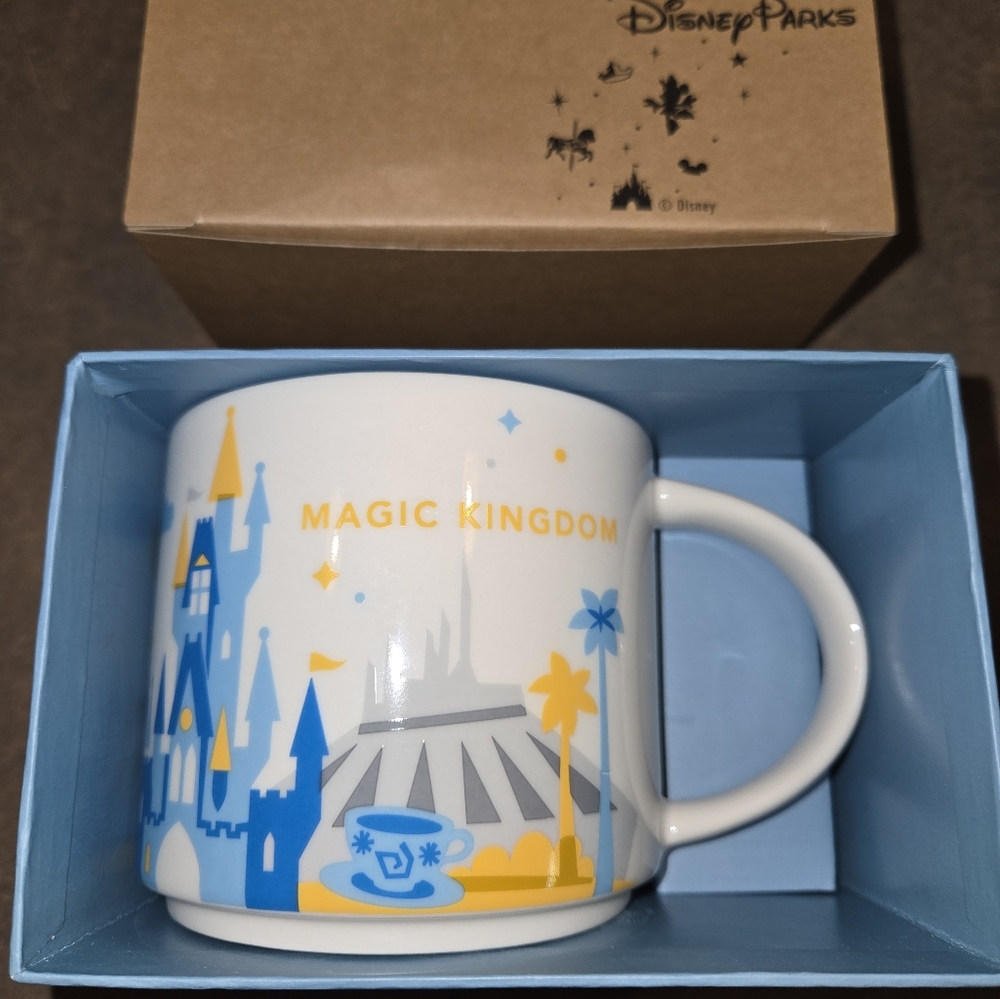 Starbucks "You Are Here" Series Magic Kingdom Disney Parks Mug